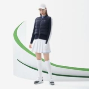 FILA 斐乐 高尔夫系列女装日常简约舒适保暖流行羽绒服女羽绒服（含围脖）