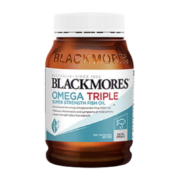 Blackmores澳佳宝高纯度浓度无腥味深海鱼油鱼肝油软胶囊成人中老年人通血管降血脂 双倍迷你鱼油400粒 进口