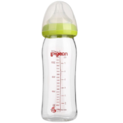 京东百亿补贴：Pigeon 贝亲 经典自然实感系列 PPSU奶瓶 240ml 绿色 M 3月+
