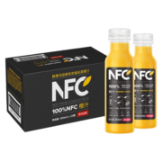 农夫山泉 100%NFC果汁饮料 NFC橙300ml*24瓶