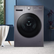 限移动端、京东百亿补贴：Haier 海尔 洗衣机滚筒洗烘一体机全自动10公斤大容量微蒸汽杀菌除螨空气洗一级能效智能变频