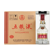 京东百亿补贴：五粮液 第七代收藏版白酒 经典纪念酒老酒 52度 500mL 6瓶 整箱
