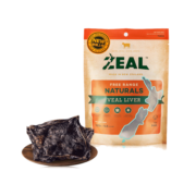 ZEAL真致新西兰进口狗零食风干小牛肝片125g磨牙洁齿肉干成犬宠物零食
