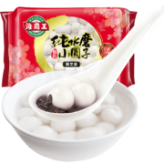 PLUS会员：海霸王 纯水磨包馅小圆子 (黑芝麻) 500g 约130颗 *4件