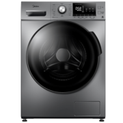 美的（Midea）洗衣机滚筒全自动 10公斤kg洗烘一体机带烘干家电家用大容量除菌除螨以旧换新 MD100VT55DG-Y46B