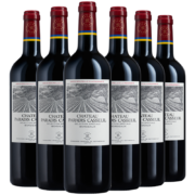 京东百亿补贴：LAFITE 拉菲 凯萨天堂古堡珍酿波尔多红葡萄酒 750ml*6 整箱装
