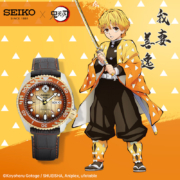 SEIKO 精工 鬼灭之刃联名 我妻善逸 机械手表