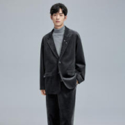 太平鸟 男士灯芯绒西装外套 BWBBC4C0287