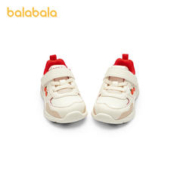 巴拉巴拉 宝宝学步鞋童鞋婴儿鞋子男童2024新女童冬龙年拜年鞋防滑