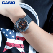 卡西欧（CASIO）手表男士运动电子学生日韩腕表新年礼物送男友光动能AQ-S810W-8A