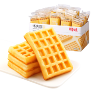 百草味 华夫饼 1000g/箱 *5件