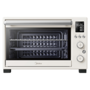 美的（Midea）遇见系列Q10/Q20 家用多功能电烤箱 大容量/独立控温/搪瓷内胆/热风循环 PT3530W（35L搪瓷内胆）