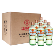 红川50度红川特曲精 500ml*6瓶非原箱浓香型白酒光瓶酒纯粮酒 京D发货 50度 500mL 6瓶 加固包装