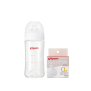 88VIP：Pigeon 贝亲 径玻璃奶瓶 160ML+SS号奶嘴*1组