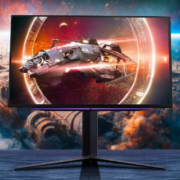 LG 26.5英寸 OLED 2K 240Hz 0.03ms响应 HDR400 HDMI2.1 防眩光 电竞显示器27GS95QE