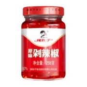 PLUS会员：辣妹子 剁椒酱258g/罐 蒸鱼剁椒酱 香辣酱 辣椒酱下饭菜 鱼头调味料