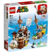 LEGO 乐高 超级马力欧系列 71427 拉里和莫顿的飞行战舰扩展关卡