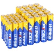 PKCELL 比苛 R6P 5号碳性电池1.5V 7号碳性电池 1.5V 20粒 40粒装