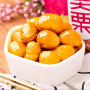 三只松鼠 休闲零食美栗甘栗仁坚果仁板栗仁干栗子坚果炒货 甘栗仁100gx5