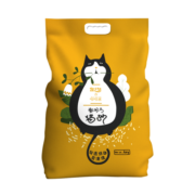 喵喵酱（MIAOMIAOJIANG）猫砂膨润土低尘快速吸水接团牢固十公斤猫沙【提手款】 黄色包装膨润土10kg