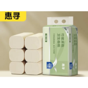 京喜APP: 惠寻 无芯卷纸 6卷加厚 240g/提