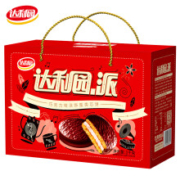 PLUS会员：达利园 巧克力派 1000g 年货礼盒