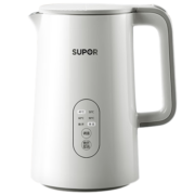 苏泊尔（SUPOR）1.5L侧显温度烧水壶  触控操作 5段调温保温恒温电热水壶电水壶 养生 SW-15J71A