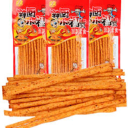 宗彬食品 重庆美食馆麻辣风味小吃休闲零食长辣条零食品神厨小福贵 10包 关注送小吃