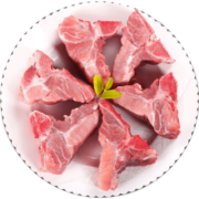 芮瑞 国产猪脊骨排骨东北新鲜猪肉腔骨 烧烤肉食材500g 生鲜