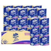 PLUS会员：维达（Vinda）卷纸 蓝色经典130克30卷*3件