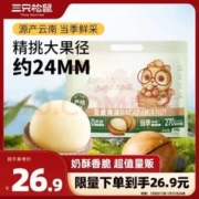 三只松鼠 夏威夷果500g/袋 坚果炒货量贩干果休闲零食