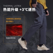 KAILAS凯乐石传奇软壳裤防静电户外登山徒步加绒保暖直筒防风裤男女 男款-KAILAS黑 M
