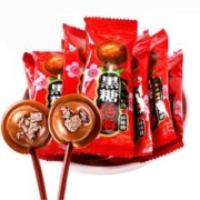 金冠优品 黑糖话梅棒棒糖2支结婚喜糖儿童硬糖果小吃零食