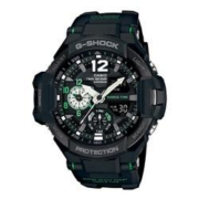 京东百亿补贴：Casio 卡西欧 G-SHOCK 黑白绿色 手表