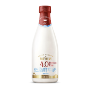 每日鲜语 4.0g蛋白质低脂鲜牛奶720ml 巴氏杀菌乳 鲜奶定期购家庭装每周配送4瓶