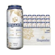 Hoegaarden 福佳 500ml*18比利时风味白啤酒大罐整箱正品冰爽精酿铝瓶装