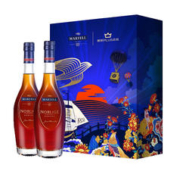 京东PLUS：MARTELL 马爹利 名士 vsop 干邑白兰地 40%vol 350ml*2瓶 礼盒装