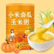 五谷新势力 晨妞妞 小米南瓜玉米粥（500g)罐装玉米糊营养早餐即食懒人速食品