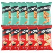 PLUS会员：POPCORNERS 哔啵脆 原装进口 玉米脆 60g*10大礼包