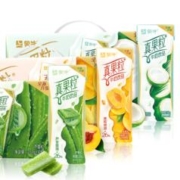 拍2件 真果粒果粒牛奶饮品250g*12