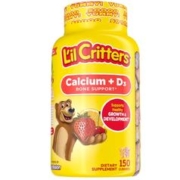 L'il Critters 丽贵 小熊糖 维生素D加钙150粒