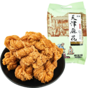 概率券:津顺祥 天津特产夹馅大麻花（椒盐味）400g/袋