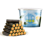 比比赞（BIBIZAN）肉松海苔卷分享桶400g