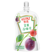 亨氏（Heinz）超金苹果西梅泥78g (宝宝 果泥 初期-36个月适用) 西洋果园78g*9