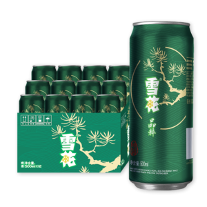 雪花啤酒snowbeer晶粹500ml12聽3件