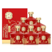 京东百亿补贴: 金六福 铭藏臻品 50.8度 500ml*6瓶 整箱装