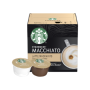 需首购：STARBUCKS 星巴克 多趣酷思 中度烘焙 咖啡胶囊 拿铁玛奇朵 12颗*3件