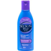SELSUN紫瓶1%硫化硒去屑控油止痒洗发水200ml深层清洁男女洗发露洗头膏