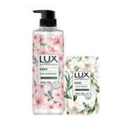 88VIP会员：LUX 力士 樱花烟酰胺沐浴露550g+200g
