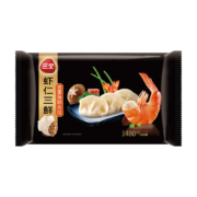 plus会员：三全私厨水饺 虾仁三鲜水饺480g 30只*5件+凑单